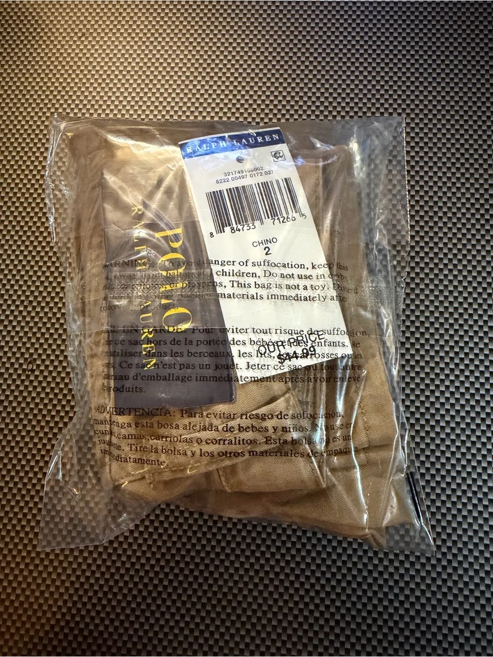 Polo by Ralph Lauren kids Khaki Cotton Pants